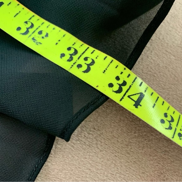 Cote d’Azur Woman’s SZ 8 Black Evening MIDI Skirt - Picture 9 of 9